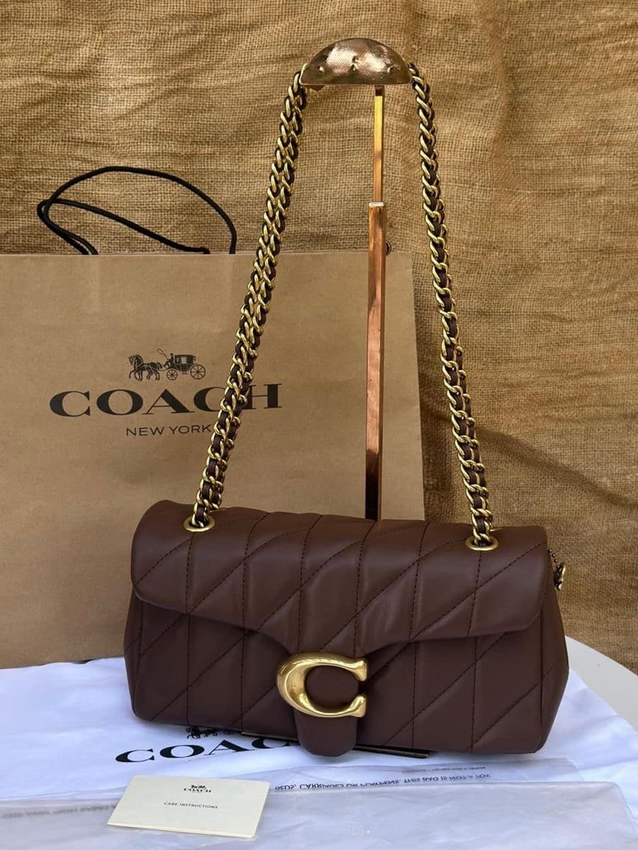 Coach Tabby 26 Quilted Leather Shoulder Bag