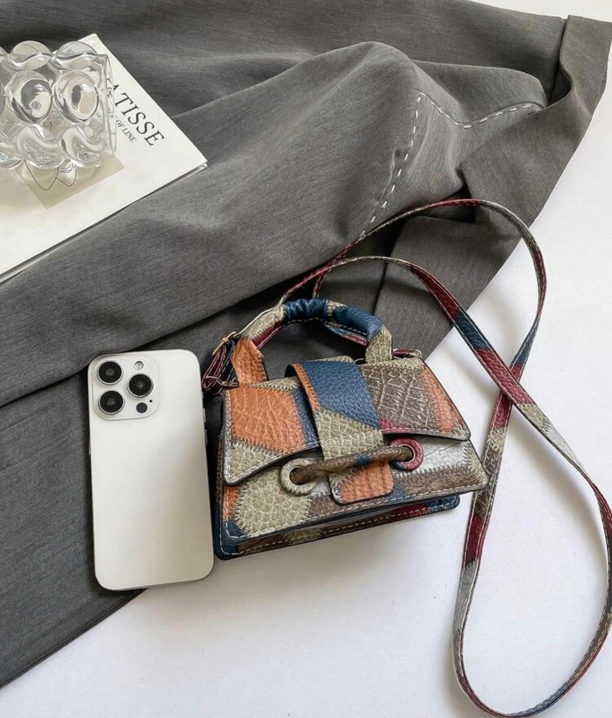 This Year's Popular High-Quality Mini Square Bag, New Solid Color